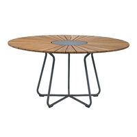 Circle Bord 150 cm Bambu/Grå