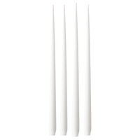 Antikljus Matt 42 cm 4-pack Pure White