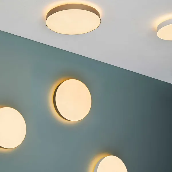 Avela Plafond / Vegglampe Ø36 cm Hvit