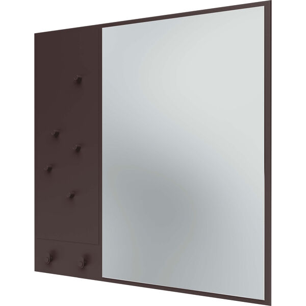 Memo Wall Mirror With Notice Board Balsamic