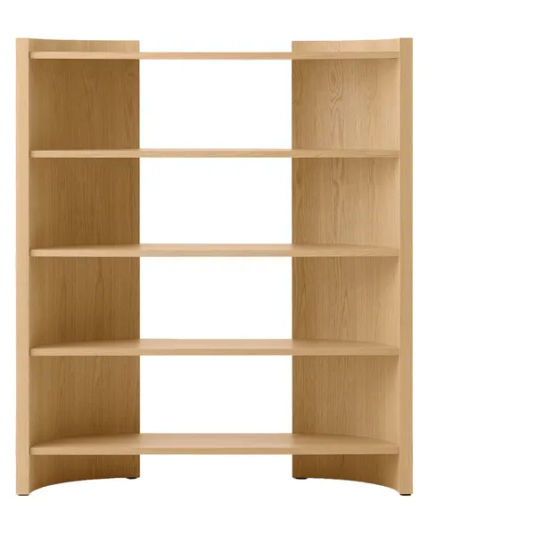 Crescent Bokhylle Lakkert Eik 60 cm