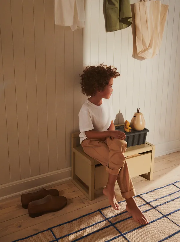 Little Architect Oppbevaringsbenk Cashmere