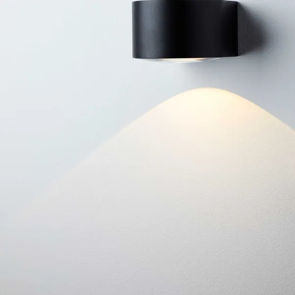 Frey Single IP65 Vegglampe Sort