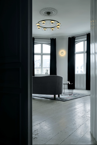 Blossi 8 Lysekrone Nordic Gold / Klar