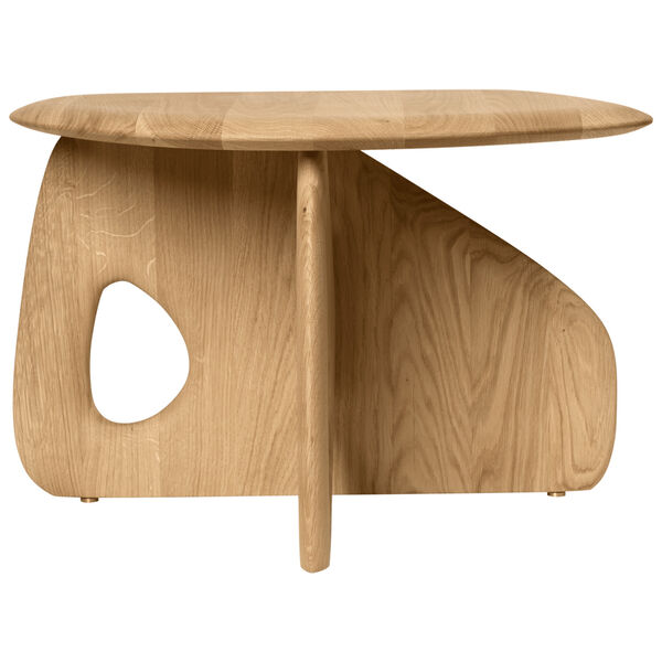 Oar Sofabord Naturlig Eg 55 cm