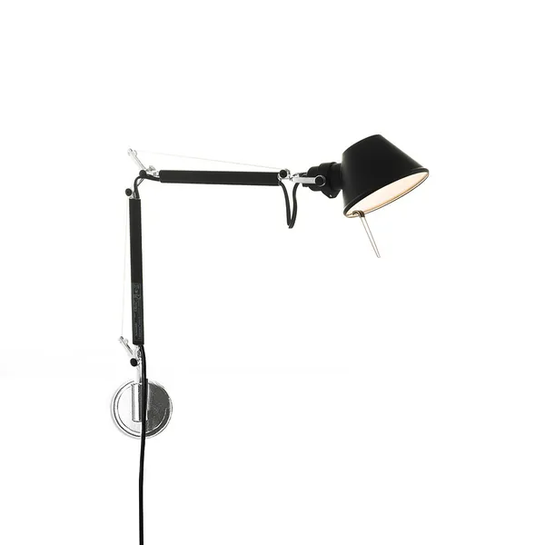 Tolomeo Micro Wall Lamp Black