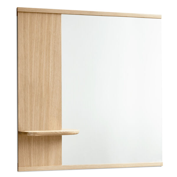 Speil Med Hylle 70x72 cm Eik