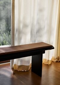 Ita OS6 Istuintyyny Ita Penkille 230 cm Konjakinruskea Nahka