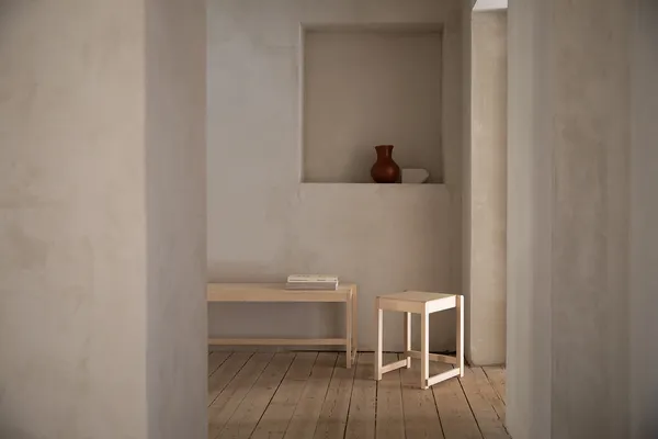 Bench 01 Bænk Naturlig