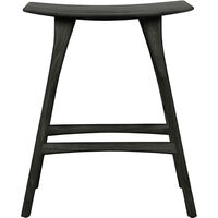 Osso Barstol 78 cm Mörkbetsad Teak