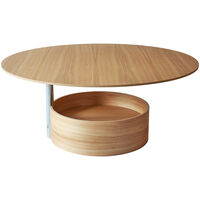 Parasol Salongbord Ø90 cm Natural Oak