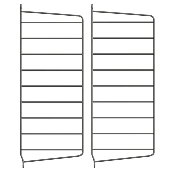 String Gavlar 20x50 cm 2-pack Mörkgrå