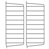 String Gavlar 20x50 cm 2-pack Mörkgrå