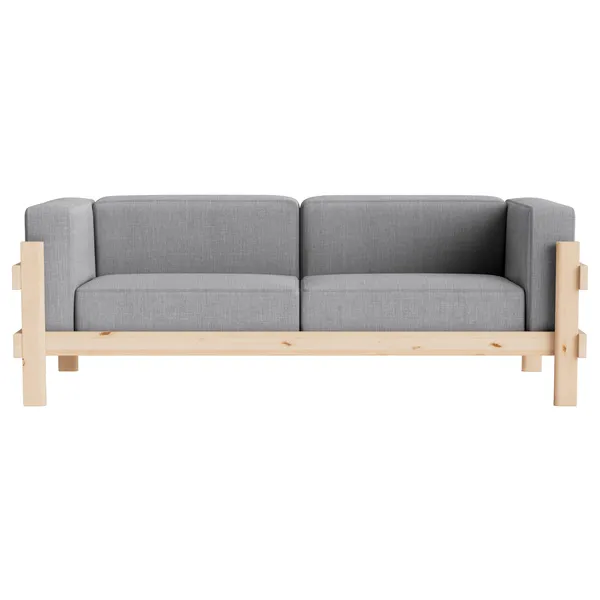 Kube 3-Seter Sofa Pine / Remix 143