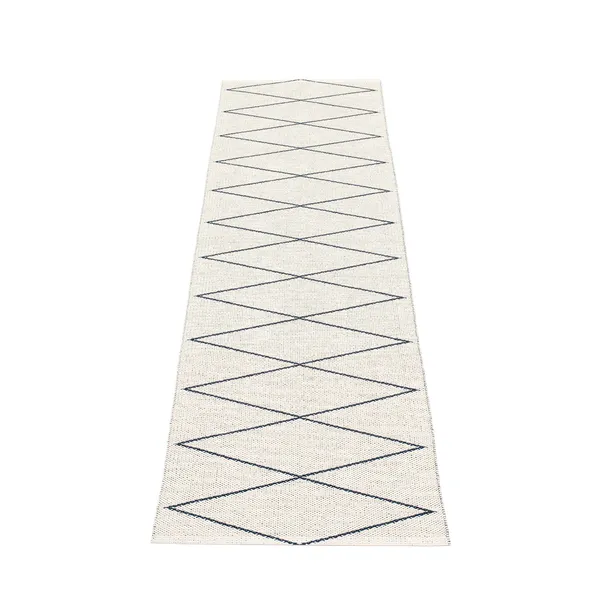 Max Gulvteppe 70x240 cm Darkblue/Vanilla