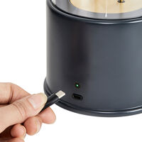 The Muse 2.0 Portabel Lampa Hackles Black