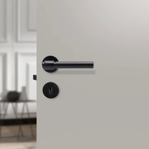 Helix 200 Plain Euro standard Dørhåndtag Matsort
