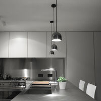 Wan S Loftlampe Sort