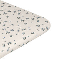 Blueberry Muslin Fitted Sheet 180x200 cm