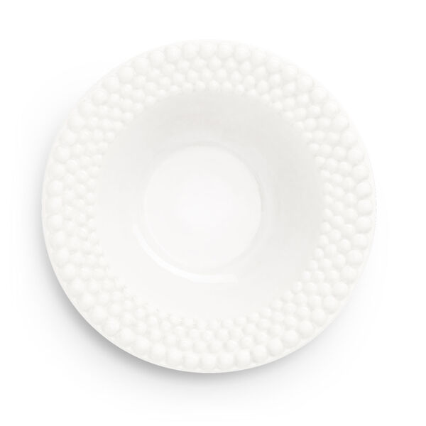 Bubbles Suppetallerken Ø25cm Hvid