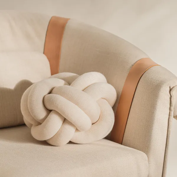Knot Tyyny Kermanvalkoinen