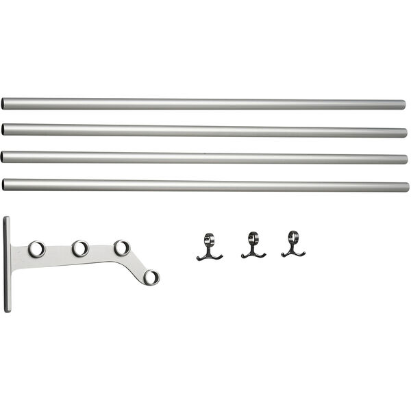 Nostalgi 291 Tilbygningsdel Til Hattehylde Aluminium / Aluminium