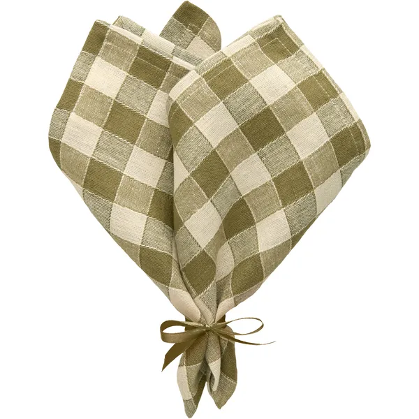 Ester Servett 40x40 cm 2-pack Oliv