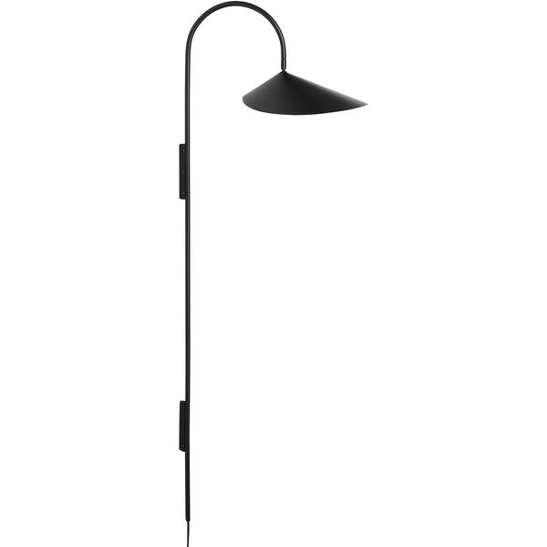 Arum Swivel Væglampe 127 cm Sort