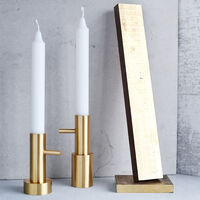 Jaime Hayon Candleholder Lysestage Single No2 H:13 cm Messing