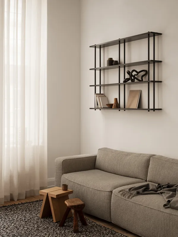 Bond Shelf W206 Black