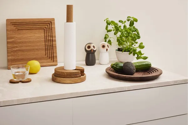 Stack Kjøkkenrullholder 35 cm Eik