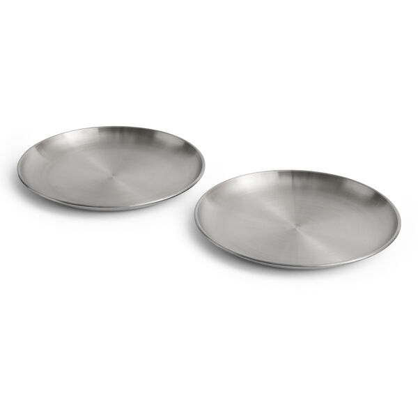 Outdoor Market Steel Plate Set of 2 Large