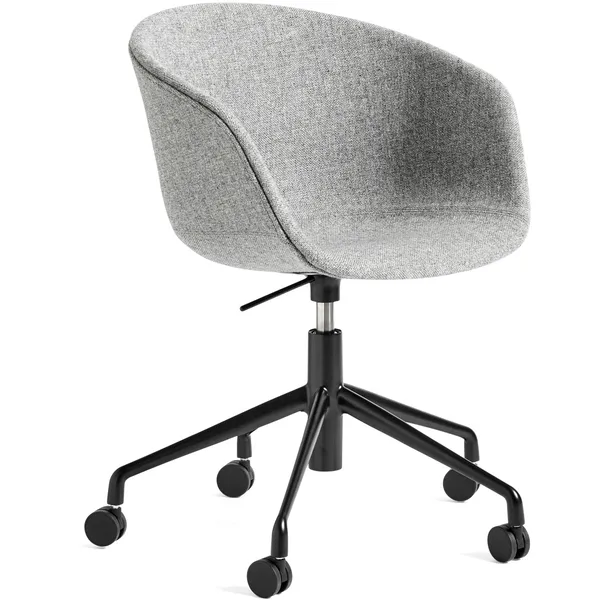 AAC53 Tuoli 5 star swivel Musta / Coda White