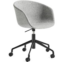 AAC53 Tuoli 5 star swivel Musta / Coda White