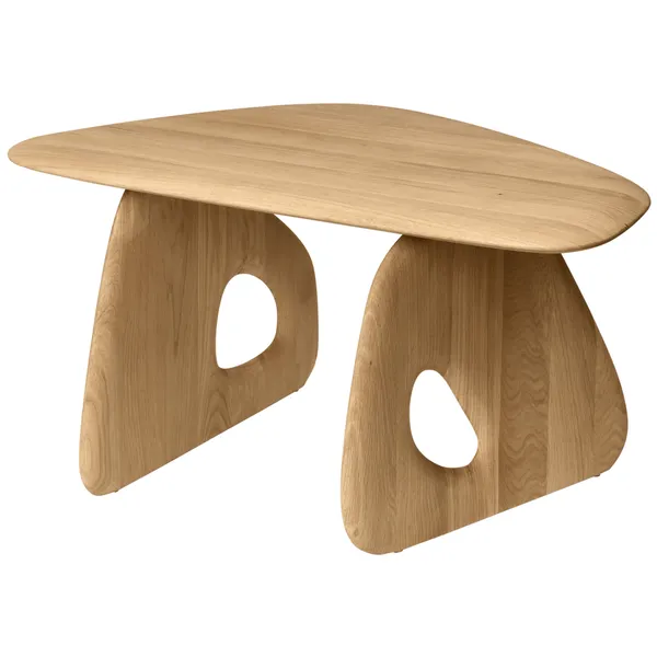 Oar Sofabord Naturlig Eg 70 cm