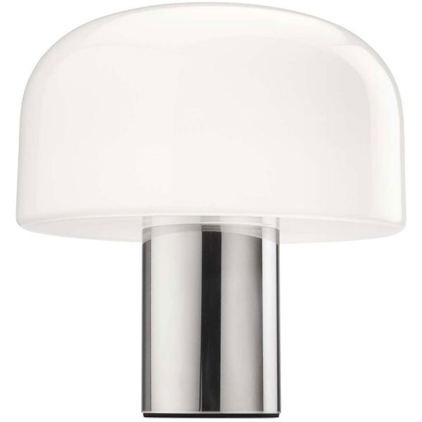 Bellhop Glass T Bordlampe Bright Aluminum