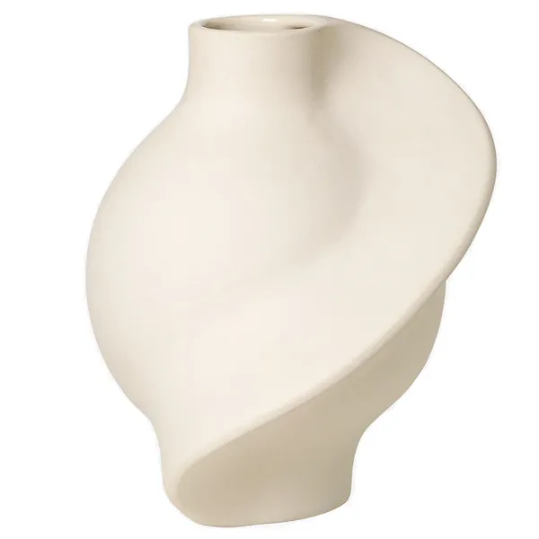 Pirout 02 Vase 42 cm Raw White