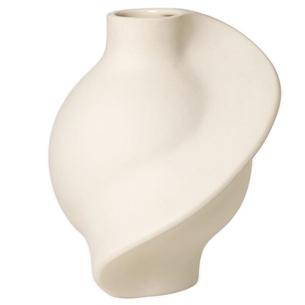 Pirout 02 Vaasi 42 cm Raw White