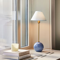 Iris 20 Bordlampe Dove Blue