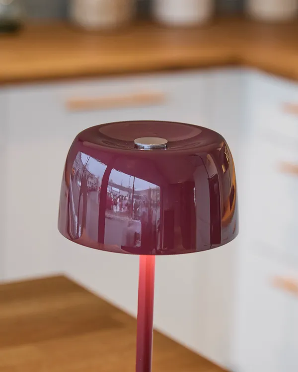 Dexter Bordlampe Dark Cherry