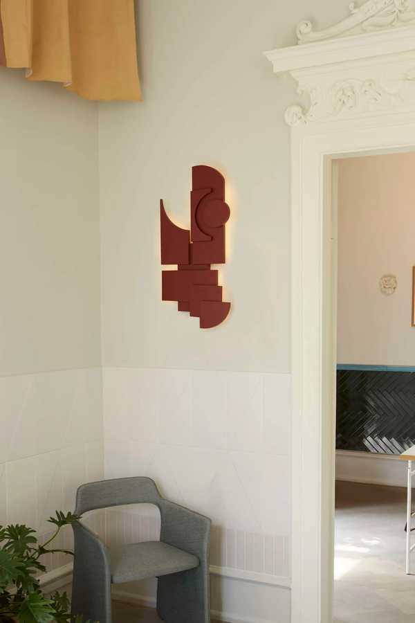 Totem Deco Væglampe Basque Red