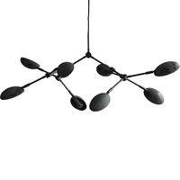 Drop Mini Lysekrone Oksidert