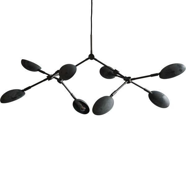 Drop Mini Lysekrone Oxideret