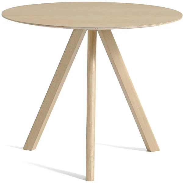 CPH 20 2.0 Bord Ø90 cm Vattenbaserad lackad Ek / Off-white