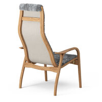 Lamino Lenestol Oljet Eik / Saueskinn Scandinavian Grey