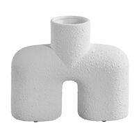 Cobra Uno Dekorativ Vase 25 cm Bubble White
