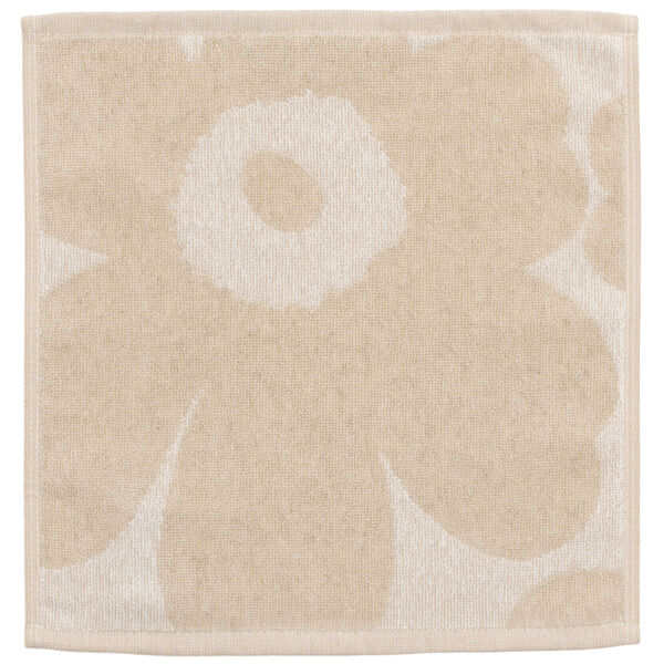 Unikko Ansigtshåndklæde 30x30 cm Offwhite / Linen