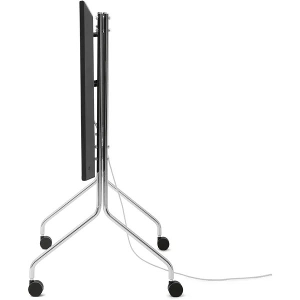 Moon Rollin' Tv Stand Chrome