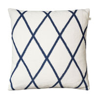 Ikat Orissa Cushion Cover 50x50 cm Aqua/Heaven Blue