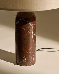 Gravity Table Lamp Big Maroon / Canvas